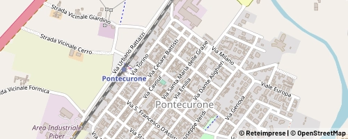 Mappa Pontecurone