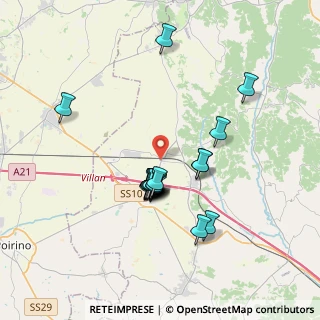 Mappa Via alla Stazione, 14019 Villanova d'Asti AT, Italia (3.0995)