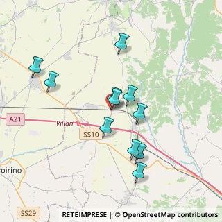 Mappa Via alla Stazione, 14019 Villanova d'Asti AT, Italia (3.35636)