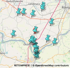 Mappa Via Trento, 45024 Fiesso Umbertiano RO, Italia (8.0705)