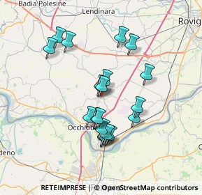 Mappa Via Trento, 45024 Fiesso Umbertiano RO, Italia (6.29842)
