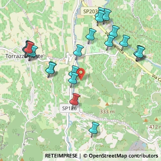 Mappa Via Schizzola, 27050 Torrazza coste PV, Italia (1.27917)