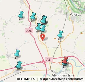 Mappa Viale del Fontanone, 15040 Castelletto Monferrato AL, Italia (4.24294)