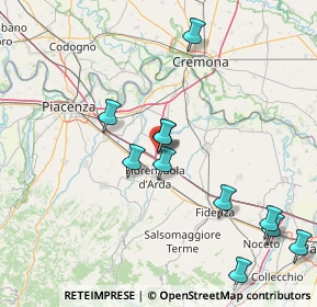 Mappa Via Galileo Galilei, 29016 Cortemaggiore PC, Italia (16.79091)