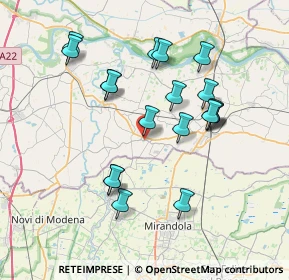 Mappa Via Giuseppe Ferrari, 46020 San Giacomo delle Segnate MN, Italia (7.1)