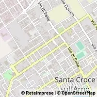 Map Santa Croce sull'Arno