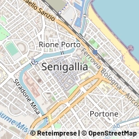 Map Senigallia