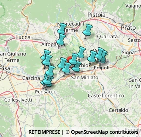 Mappa Via Padre Ernesto Balducci, 56029 Santa Croce sull'Arno PI, Italia (10.338)