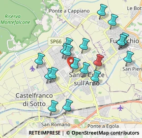 Mappa Via Padre Ernesto Balducci, 56029 Santa Croce sull'Arno PI, Italia (1.89421)