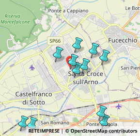 Mappa Via Padre Ernesto Balducci, 56029 Santa Croce sull'Arno PI, Italia (2.06727)