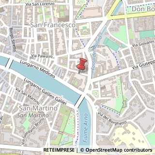 Mappa Via Gereschi Livia, 24, 56127 Pisa, Pisa (Toscana)