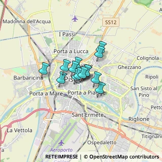 Mappa Via Giuseppe Garibaldi, 56127 Pisa PI, Italia (0.84286)