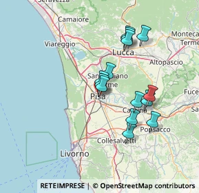 Mappa Via Santa Marta, 56127 Pisa PI, Italia (12.35)