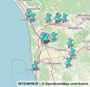 Mappa Via Santa Marta, 56127 Pisa PI, Italia (14.06857)
