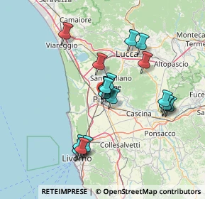 Mappa Via Giuseppe Garibaldi, 56127 Pisa PI, Italia (13.178)