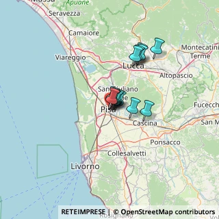 Mappa Via Giuseppe Garibaldi, 56127 Pisa PI, Italia (7.82143)