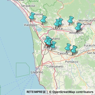 Mappa Via Giuseppe Garibaldi, 56127 Pisa PI, Italia (14.48429)