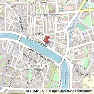 Mappa Via Toscanelli, 4, 56127 Pisa, Pisa (Toscana)
