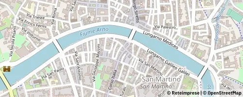 Mappa Pisa