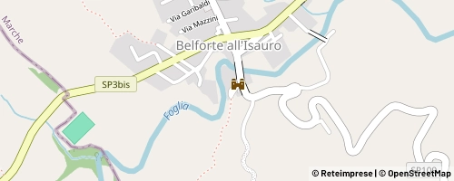 Mappa Belforte all’Isauro