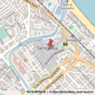 Mappa Piazza Roma, 6, 60019 Senigallia, Ancona (Marche)