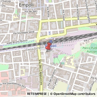 Mappa Via Cantino Cantini, 50, 50053 Empoli FI, Italia, 50053 Empoli, Firenze (Toscana)