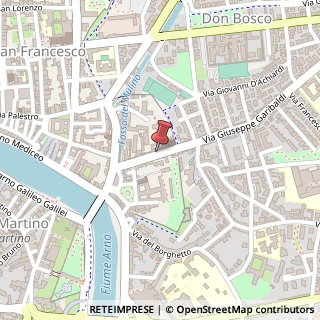 Mappa Via Giuseppe Garibaldi, 63, 56124 Pisa, Pisa (Toscana)