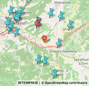 Mappa Via Val di Pesa, 50055 Lastra a Signa FI, Italia (2.683)