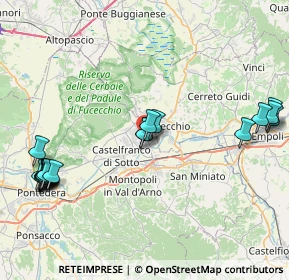 Mappa Viale Bruno Buozzi, 56029 Santa Croce sull'Arno PI, Italia (10.3615)