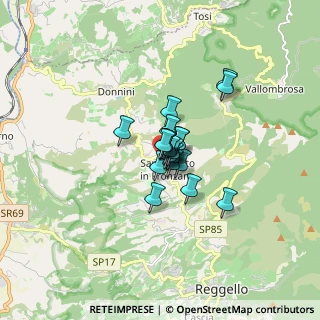 Mappa Via Giacomo Matteotti, 50066 Reggello FI, Italia (0.74348)