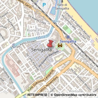 Mappa Via Arsilli, 95, 60019 Senigallia, Ancona (Marche)