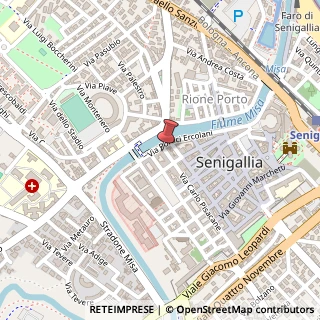 Mappa Via Carlo Pisacane, 2, 60019 Senigallia, Ancona (Marche)