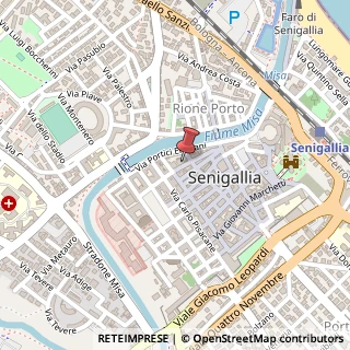 Mappa Via Armellini, 23, 60019 Senigallia, Ancona (Marche)