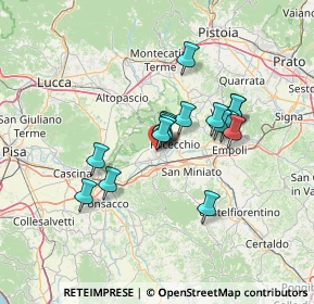 Mappa Via Sardegna, 56029 Santa Croce sull'Arno PI, Italia (10.81625)