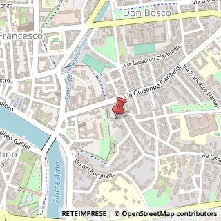 Mappa Via Vincenzo Gioberti, 39, 56124 Pisa, Pisa (Toscana)