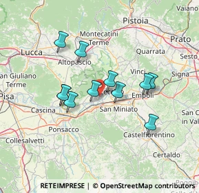 Mappa Via Ascanio Masini, 56029 Santa Croce sull'Arno PI, Italia (11.84091)
