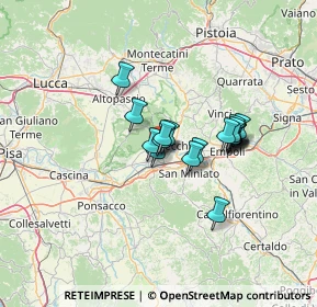 Mappa Via Ascanio Masini, 56029 Santa Croce sull'Arno PI, Italia (9.71167)