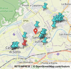 Mappa Via Ascanio Masini, 56029 Santa Croce sull'Arno PI, Italia (2.0195)