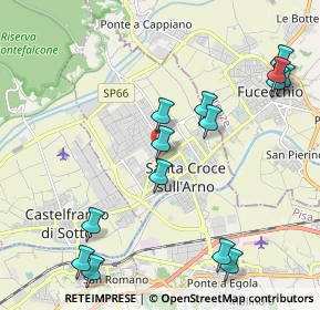 Mappa Via Ascanio Masini, 56029 Santa Croce sull'Arno PI, Italia (2.46214)