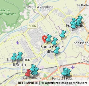 Mappa Via Ascanio Masini, 56029 Santa Croce sull'Arno PI, Italia (2.8315)