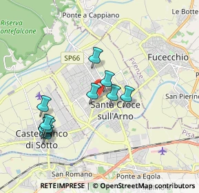 Mappa Via Ascanio Masini, 56029 Santa Croce sull'Arno PI, Italia (1.84727)