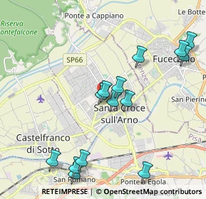 Mappa Via Ascanio Masini, 56029 Santa Croce sull'Arno PI, Italia (2.23643)