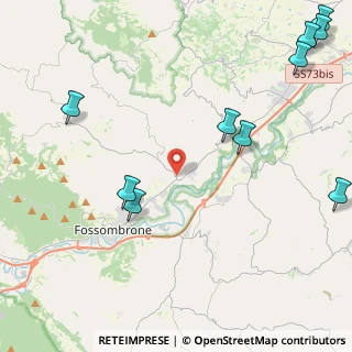 Mappa Via Gaspare Spontini, 61030 Montefelcino PU, Italia (6.53636)