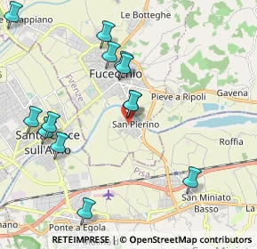 Mappa Via del Giardino San Pierino, 50054 Fucecchio FI, Italia (2.27923)