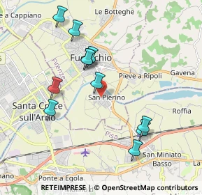 Mappa Via del Biancospino, 50054 Fucecchio FI, Italia (1.95727)