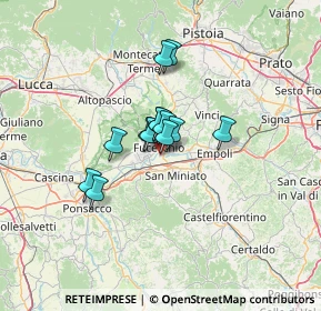 Mappa Via del Biancospino, 50054 Fucecchio FI, Italia (8.08615)