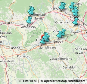 Mappa Via del Biancospino, 50054 Fucecchio FI, Italia (18.02)