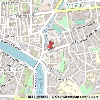 Mappa Via Giuseppe Garibaldi, 28, 56124 Pisa, Pisa (Toscana)