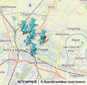 Mappa V.Valgimigli Sc.Marchesi, 56124 Pisa PI, Italia (1.45167)