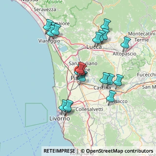 Mappa Via Vincenzo Gioberti, 56127 Pisa PI, Italia (15.4615)